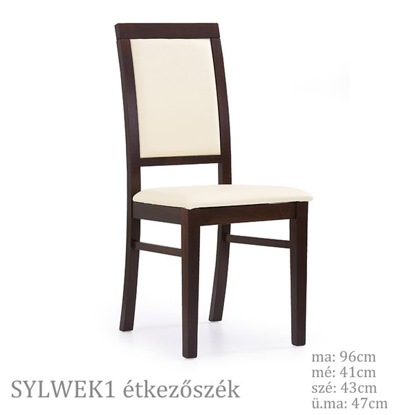 Sylwek 1 kárpitozott szék, étkezőszék