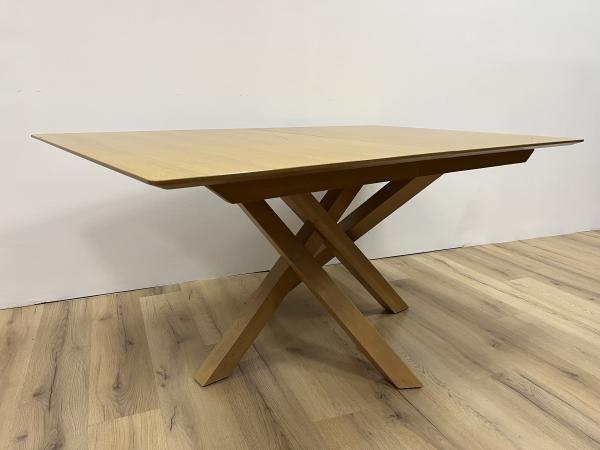 X-160 nagyobbítható asztal 103x160/200, natur bajc
