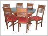 Héra - Mónika étkezőgarnitúra (1 asztal   6 szék)