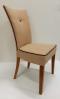 Adria kárpitozott szék, Jaguár 3.beige/Florida 7.barna textilbőr, 1291 vil.dió