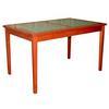 Ákos nagyobbitható asztal furnéros, üvegbetétes 90x140/180
