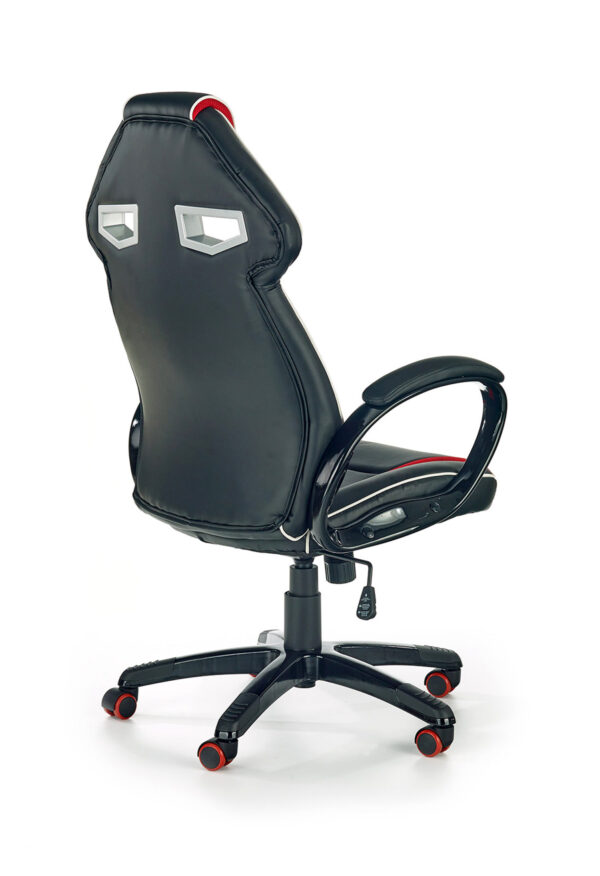 HONOR gaming forgószék, billenő mechanika, szín: fekete/piros - Image 2