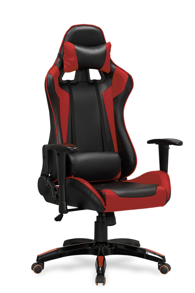 DEFENDER gaming forgószék, billenő mechanika, szín: fekete/piros