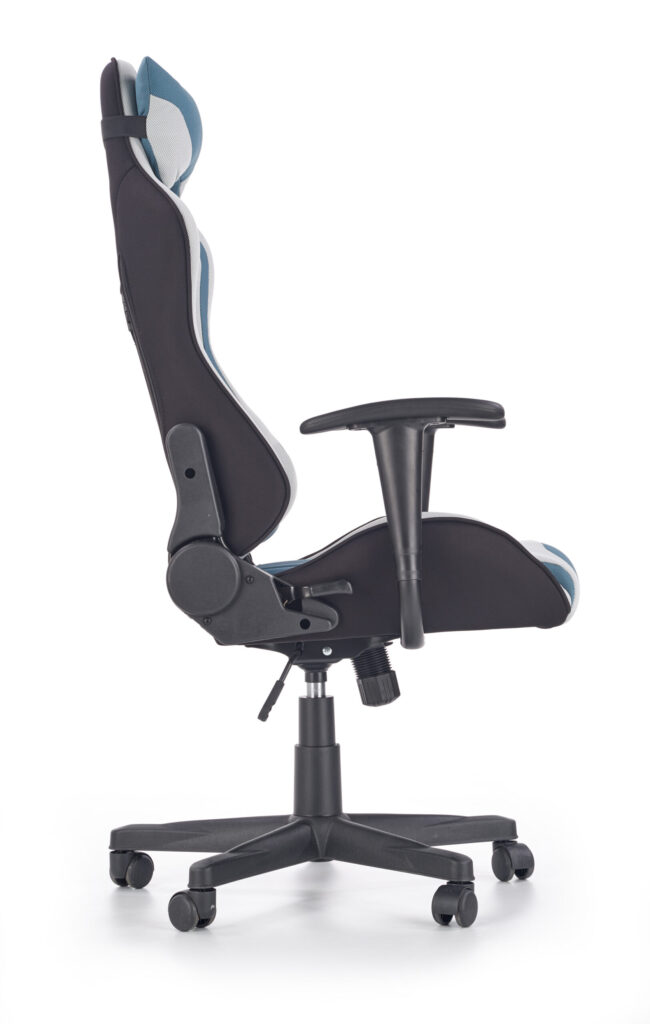 CAYMAN gaming forgószék, billenő mechanika, szín: kék/szürke - Image 2