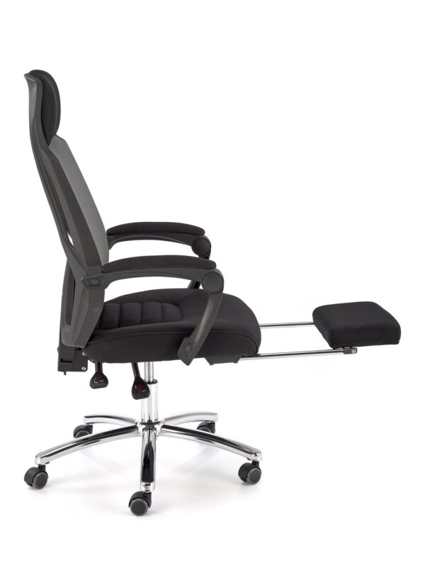 FREEMAN forgószék, billenő mechanika, szín: fekete/szürke - Image 14