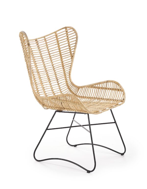 INDIANA pihenőfotel, szín: természetes rattan