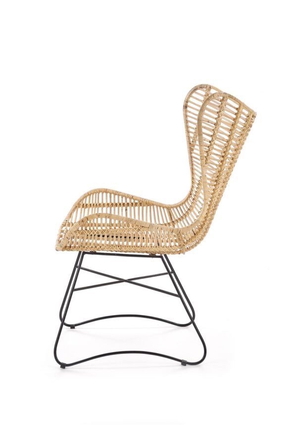 INDIANA pihenőfotel, szín: természetes rattan - Image 3
