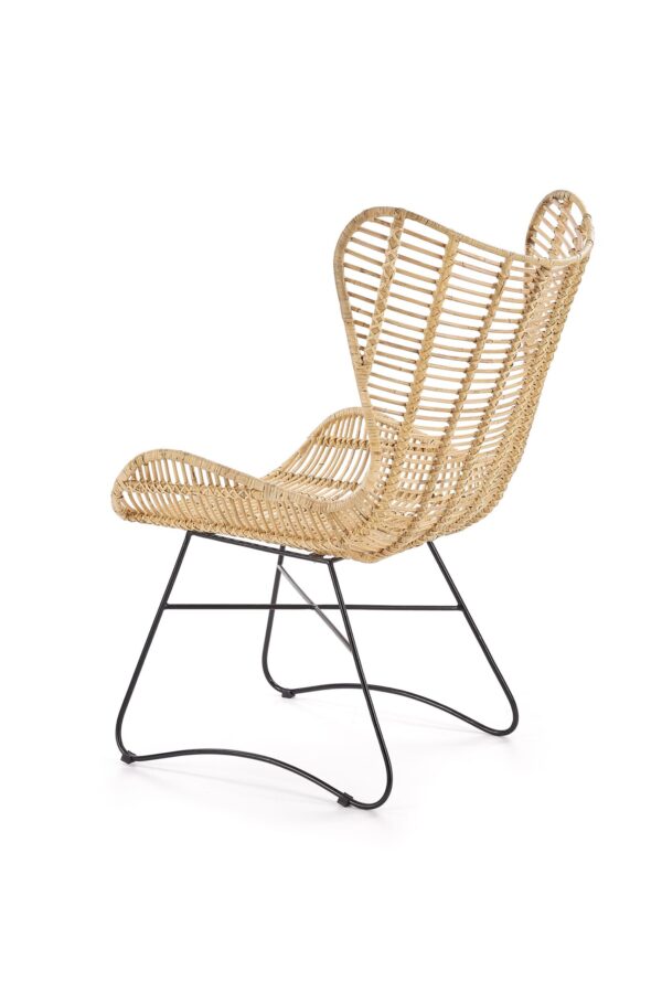 INDIANA pihenőfotel, szín: természetes rattan - Image 4
