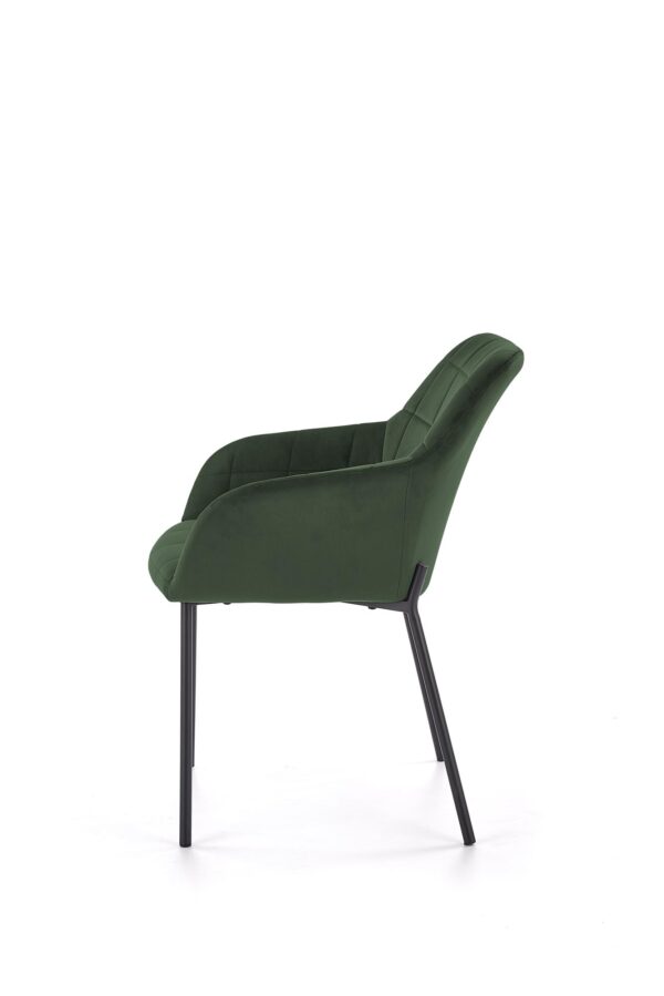 K305 szék, szín: sötétzöld - Image 3