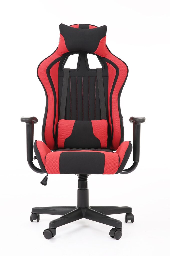 CAYMAN forgószék, billenő mechanika, szín: fekete/piros - Image 2