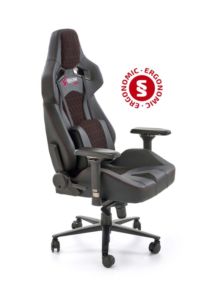 BALDUR gaming forgószék, multiblokk mechanika, szín: fekete - Image 7
