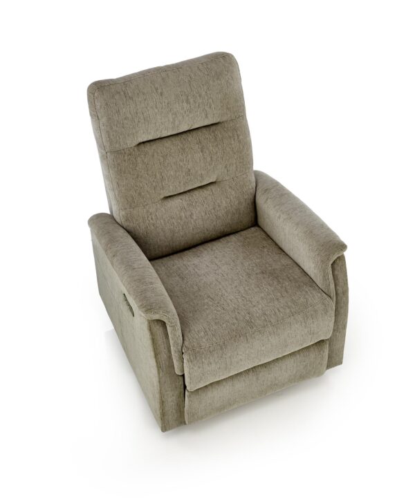 JAMAL elektromos relax fotel, szín: oliva - Image 10