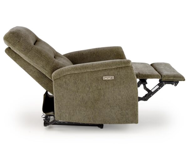 JAMAL elektromos relax fotel, szín: oliva - Image 12