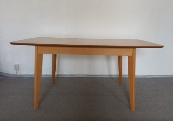N-2/O nagyobbítható asztal 85x125/165, natúr faszín