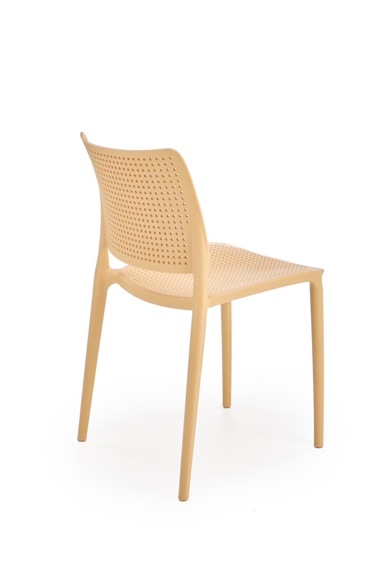 K514 szék, rakásolható, narancssárga színben - Image 7