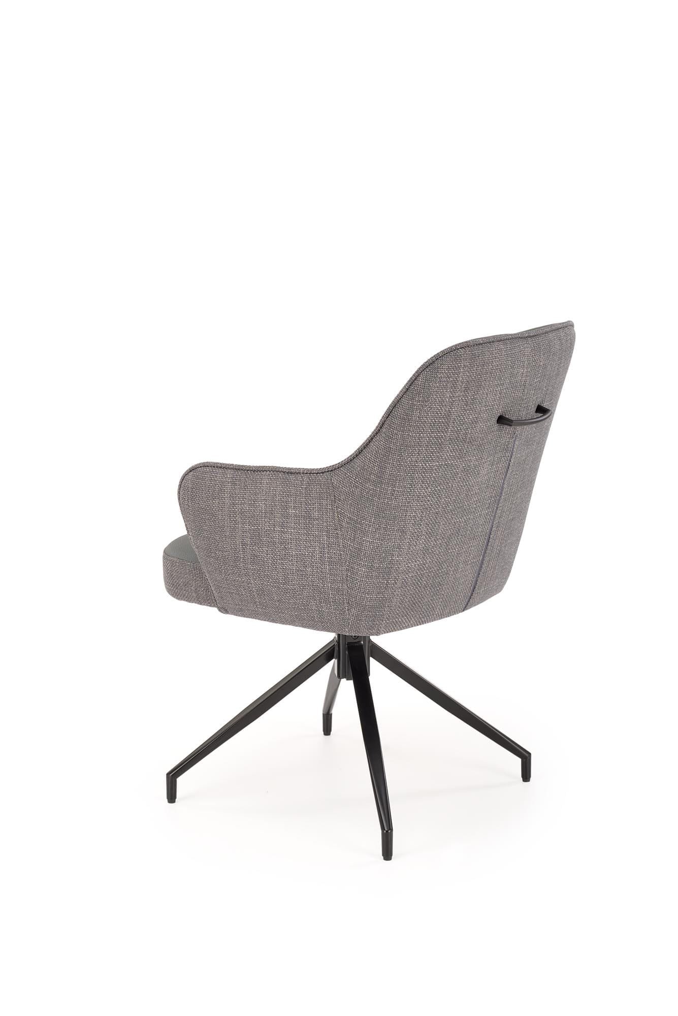 K527 forgatható szék, szürke színben - Image 5