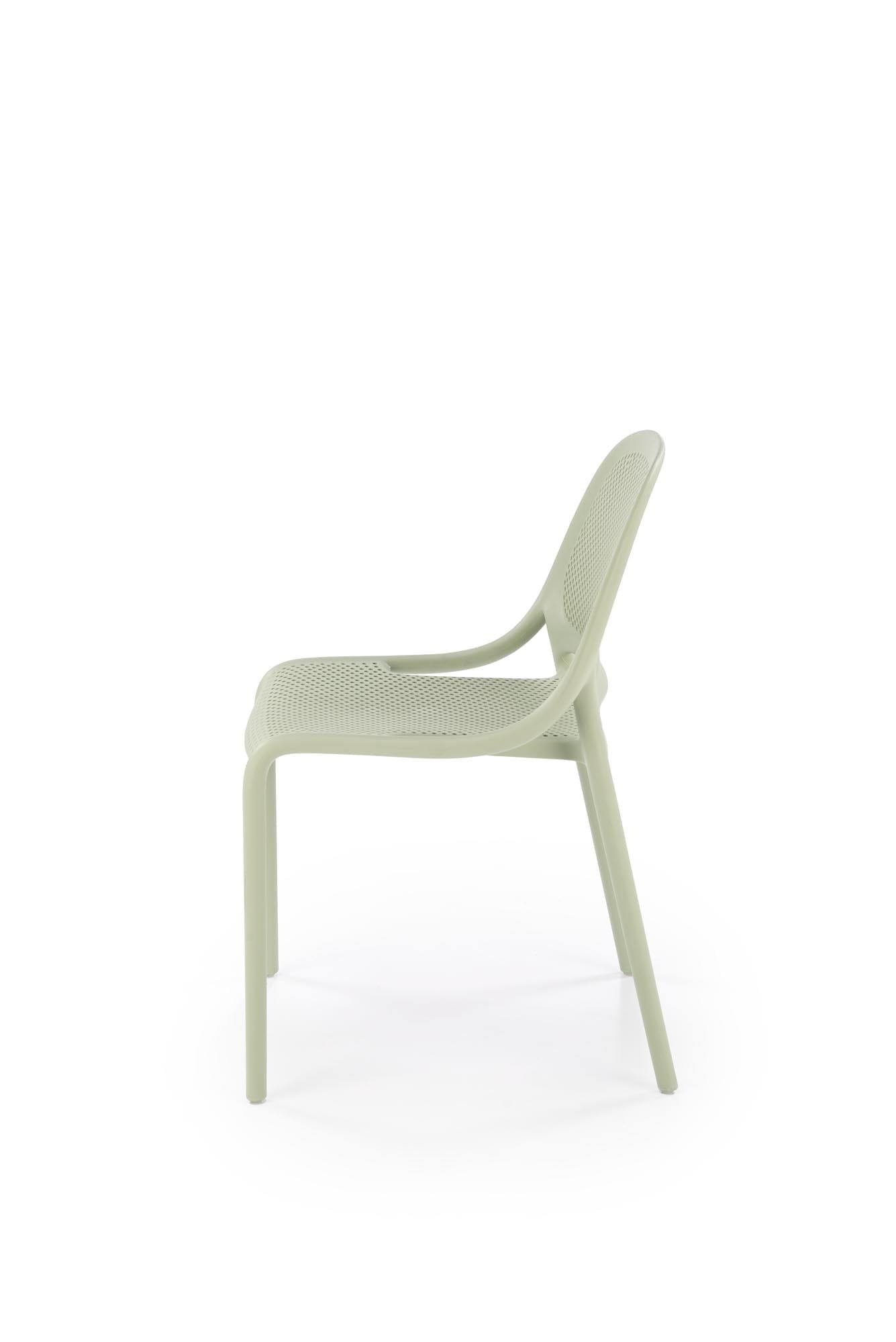 K532 rakásolható kültéri szék, menta kivitelben - Image 5