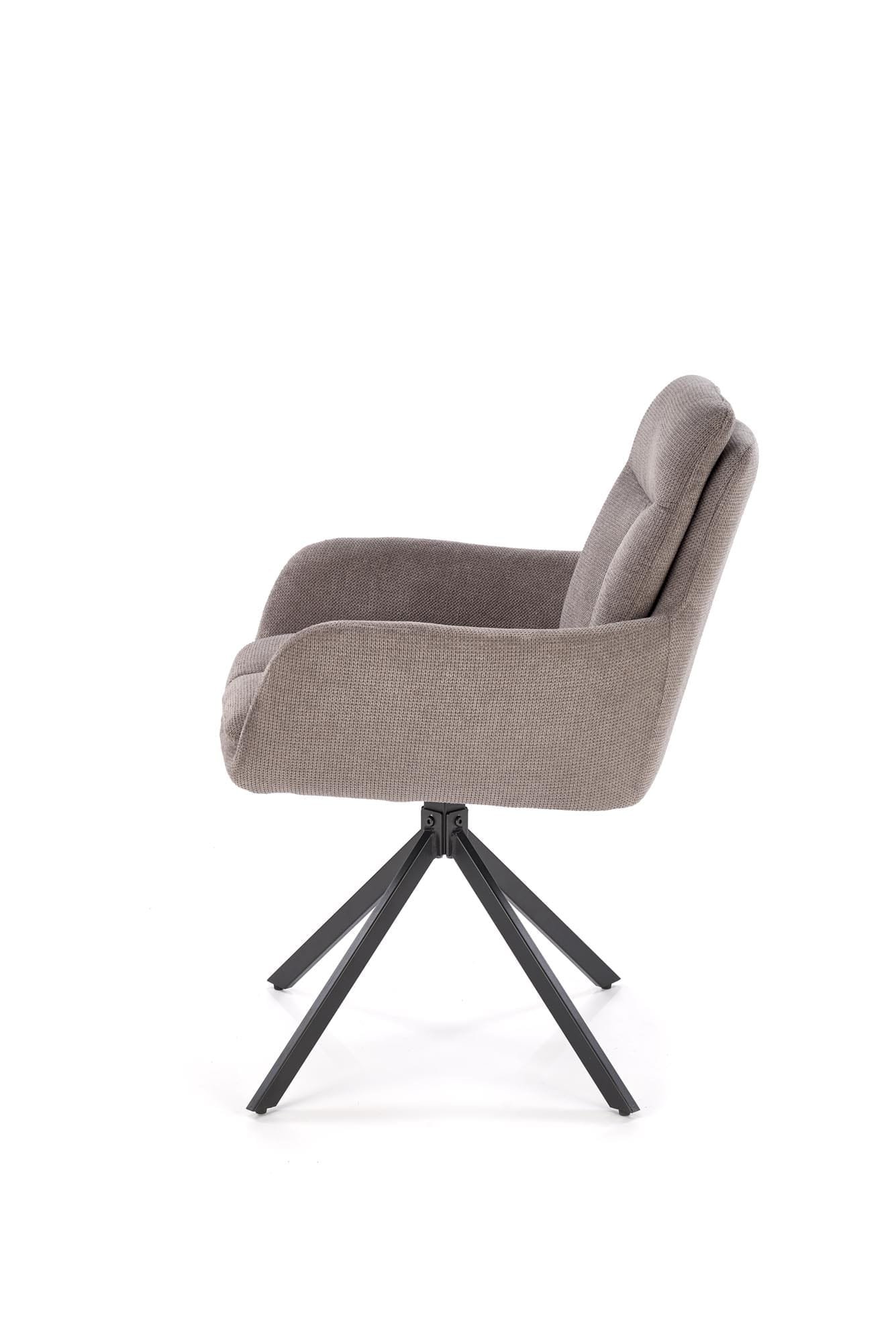 K536 forgatható szék, szürke színben - Image 4