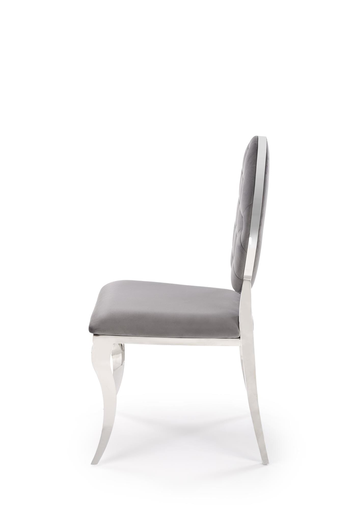 K555 szék, szürke/ezüst színben - Image 4