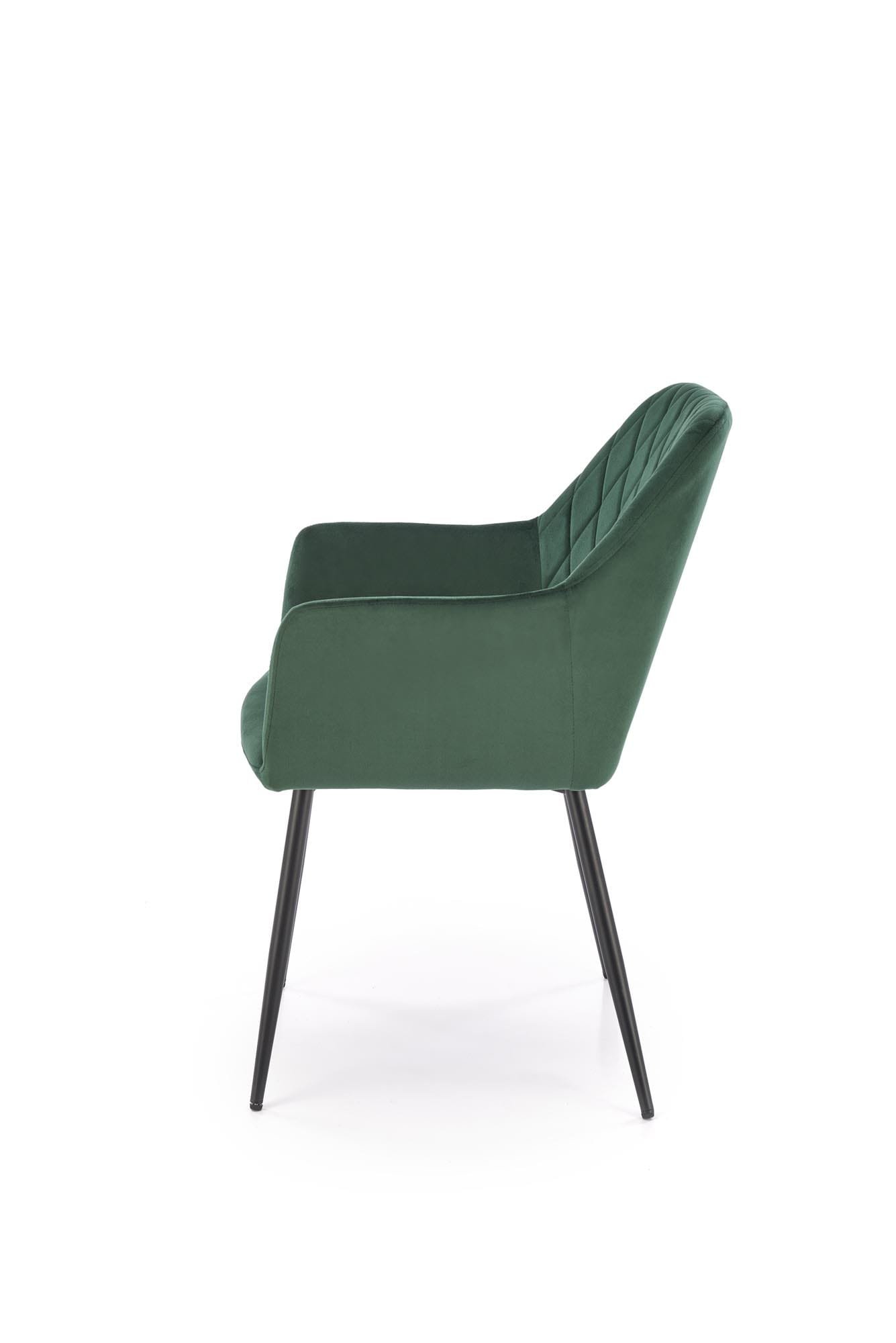K558 szék, sötétzöld színben - Image 4