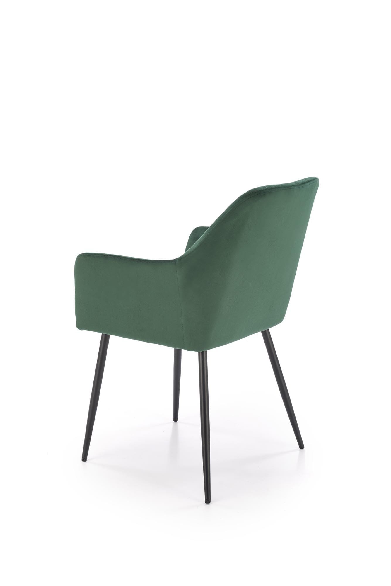 K558 szék, sötétzöld színben - Image 6