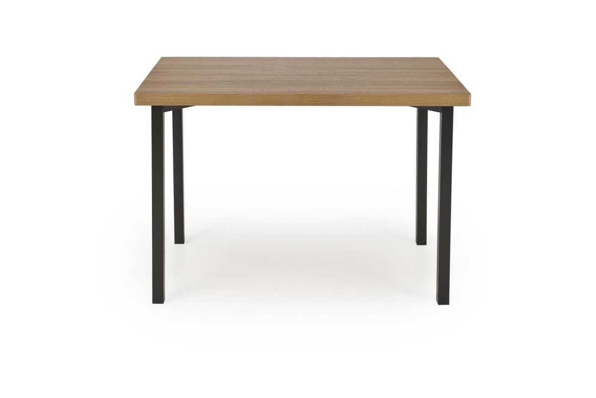 Milton garnitúra (asztal + 4 szék), téglalap alakú, természetes/fekete színben - Image 6