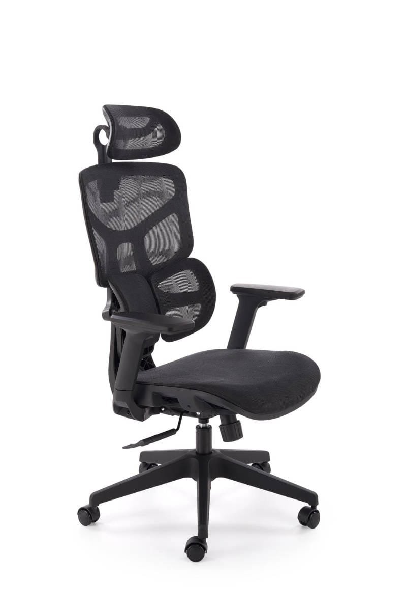 Macar forgószék, multiblokk mechanika, fekete színben
