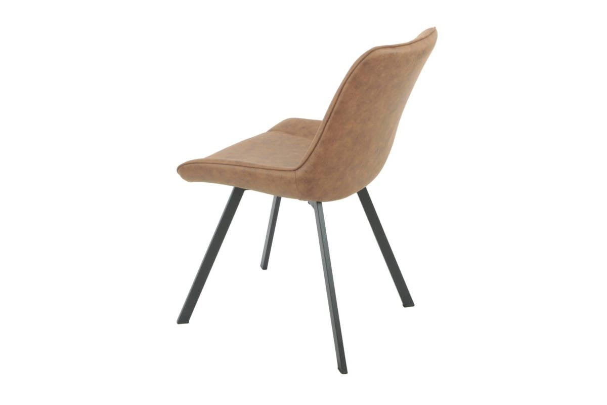 AS138 étkezőszék, barna UF970-05 szövetkárpittal - Image 4