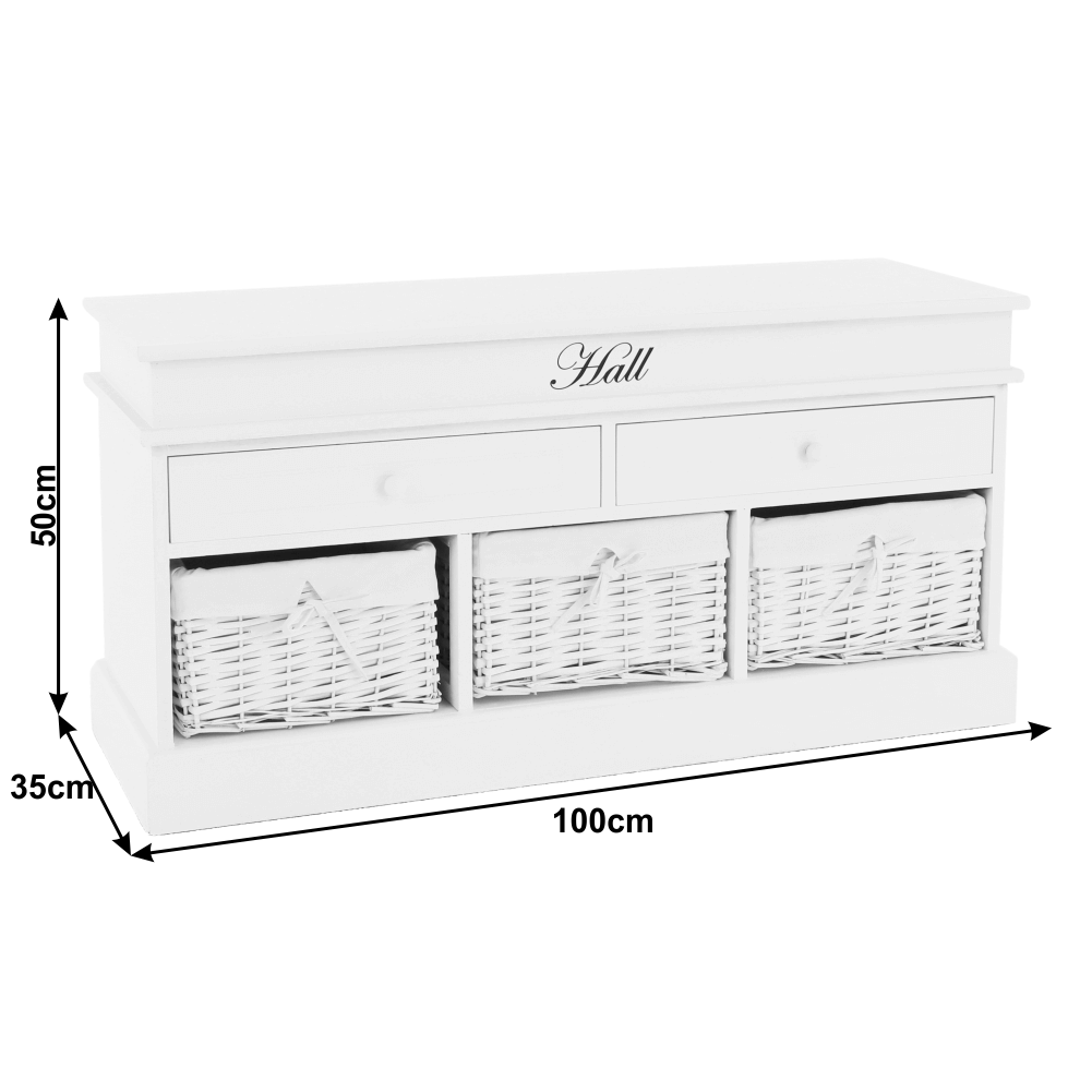 Lóca rakodótérrel, fehér, Blanco SY1232, 35 × 100 × 50 cm - Image 15