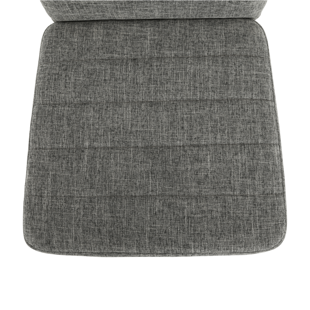 Szék, világosszürke anyag/bükk, Coleta Nova, 49 × 41 × 96 cm - Image 16