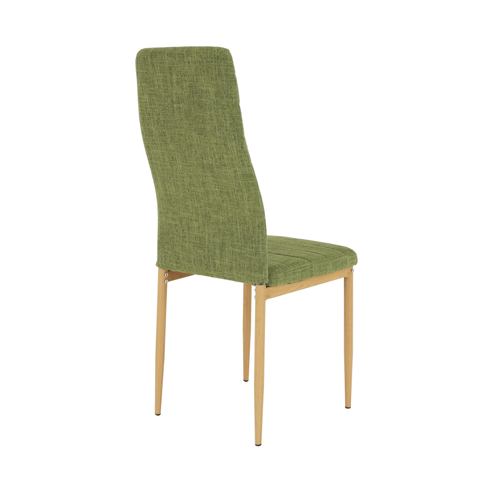 Szék, zöld szövet/bükk, Coleta Nova, 49 × 41 × 96 cm - Image 9