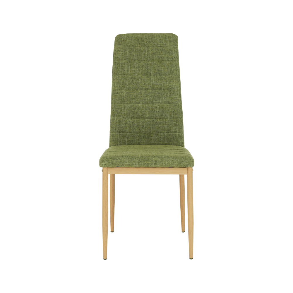 Szék, zöld szövet/bükk, Coleta Nova, 49 × 41 × 96 cm - Image 13
