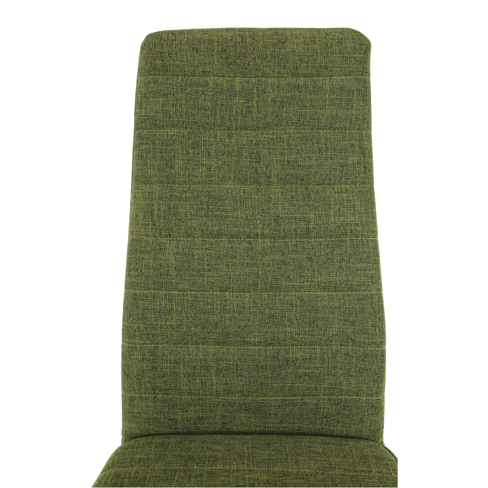 Szék, zöld szövet/bükk, Coleta Nova, 49 × 41 × 96 cm - Image 2