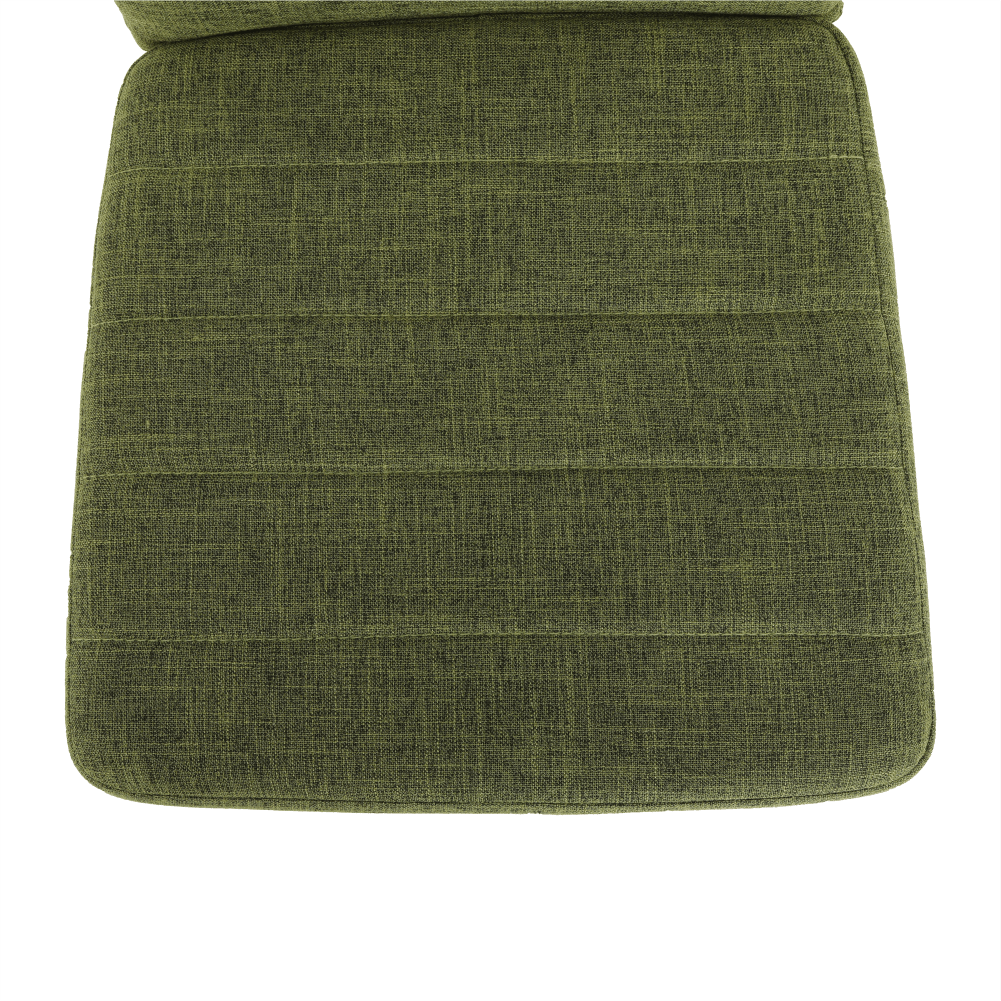 Szék, zöld szövet/bükk, Coleta Nova, 49 × 41 × 96 cm - Image 3
