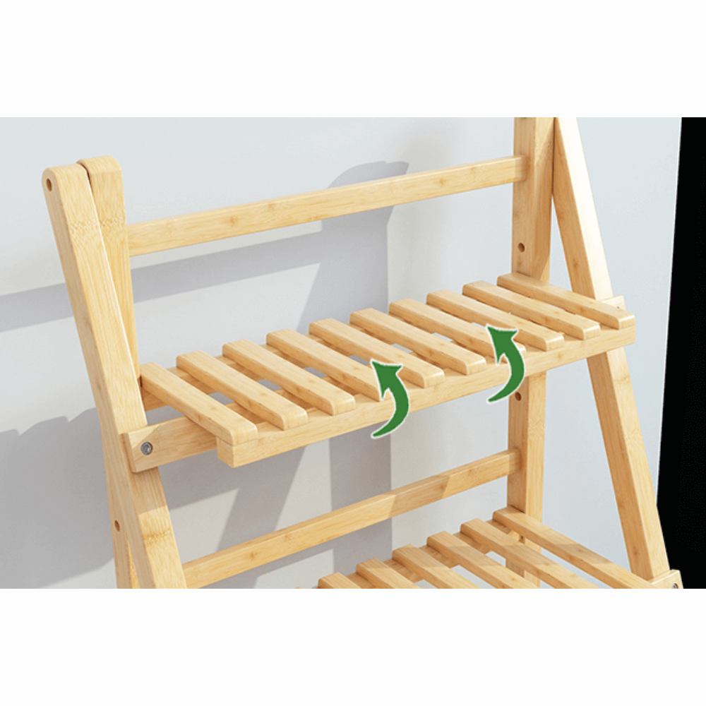 Összecsukható állvány, bambusz, NEPEL TYP 2 + ajándék - Image 4
