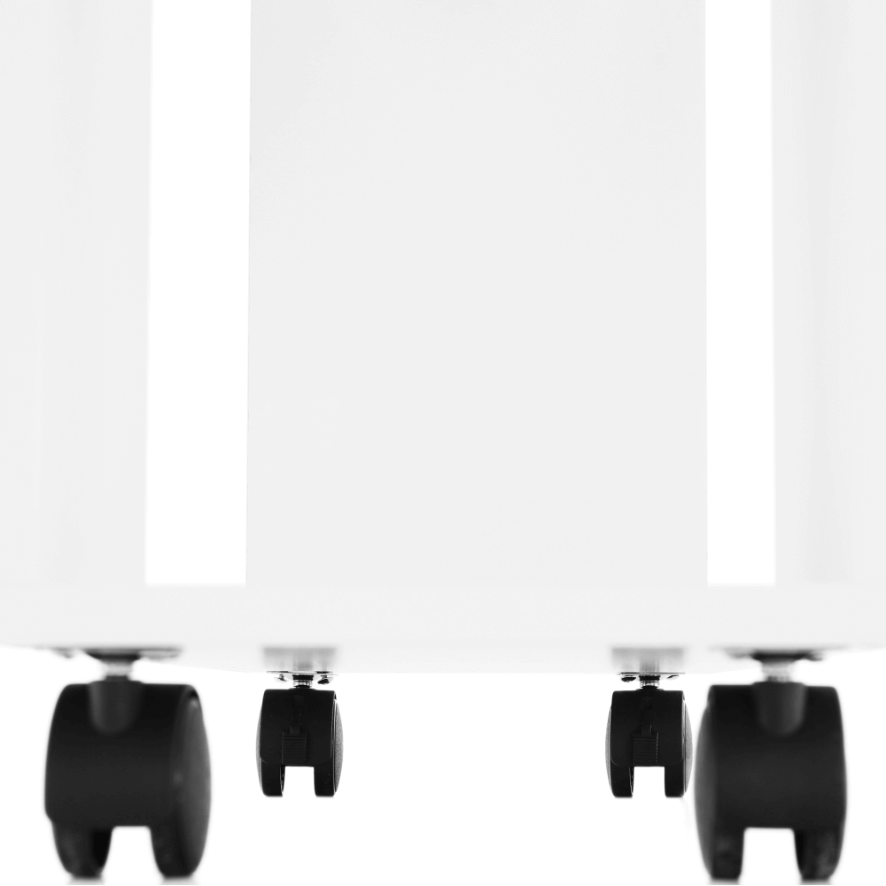 Kisasztal, fehér, Zoela New, 24 × 60 × 70 cm - Image 2