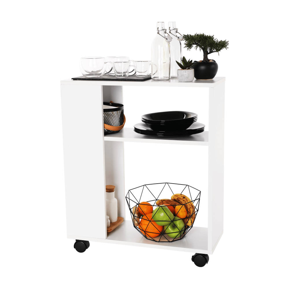 Kisasztal, fehér, Zoela New, 24 × 60 × 70 cm - Image 13