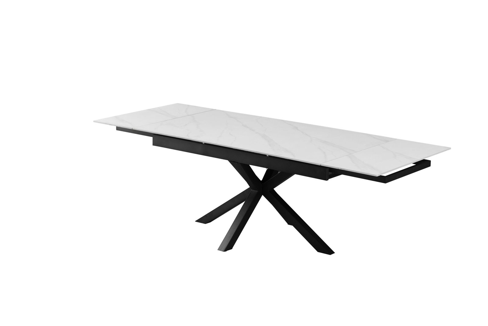 Matera 160×90 cm bővíthető étkezőasztal kerámia asztallappal - Image 4