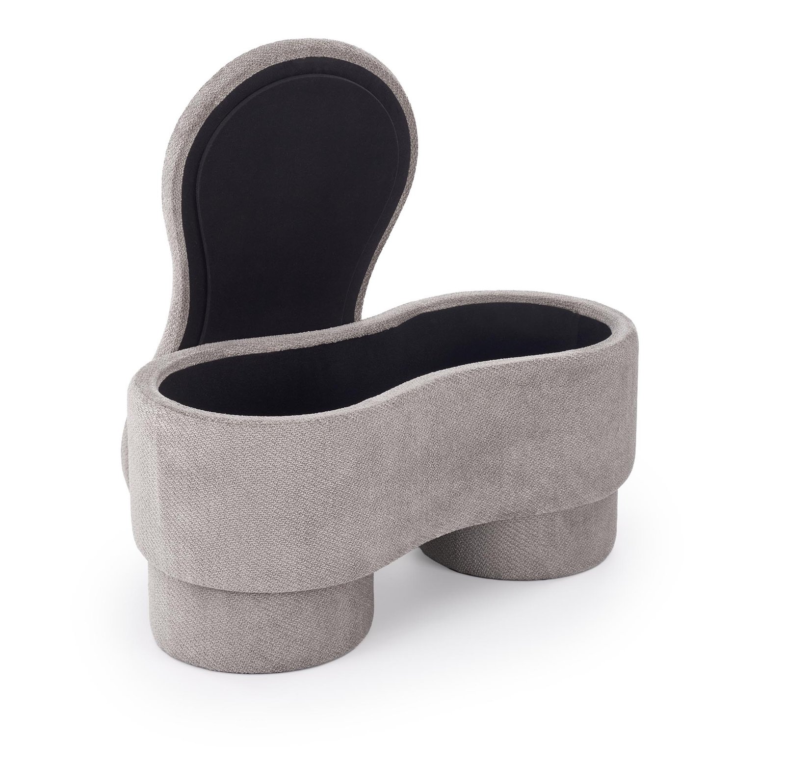 Viva tárolós pad – szürke - Image 3