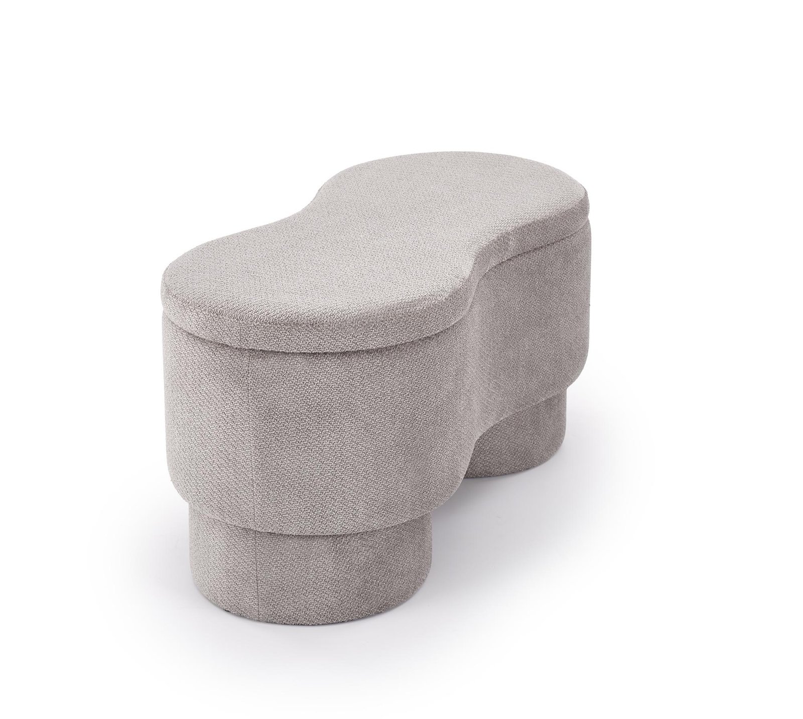 Viva tárolós pad – szürke - Image 8