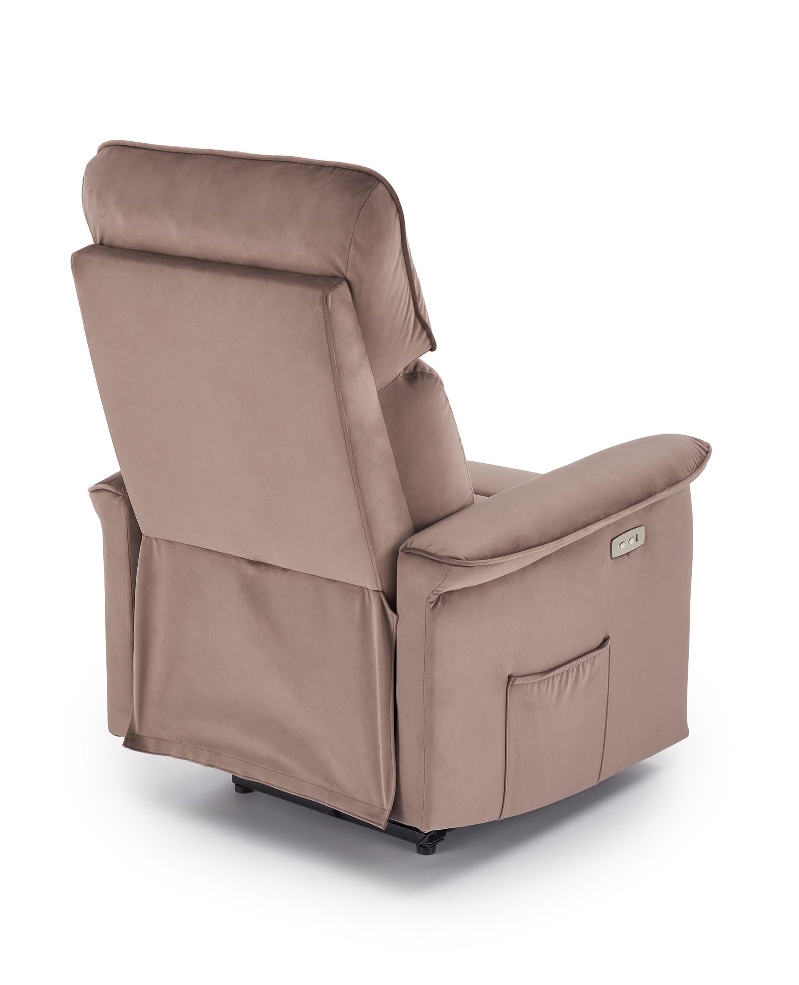 Semir elektromosan dönthető pihenőfotel – mokka - Image 7