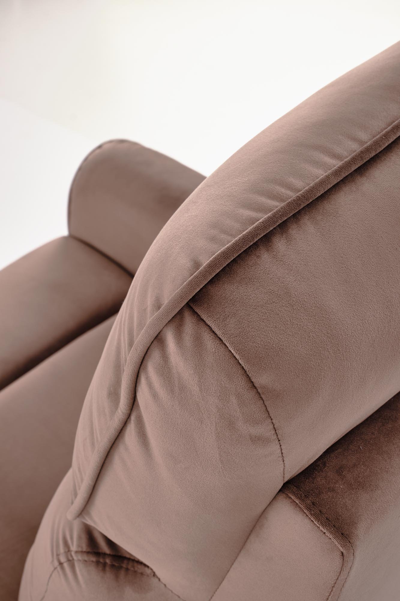 Semir elektromosan dönthető pihenőfotel – mokka - Image 10